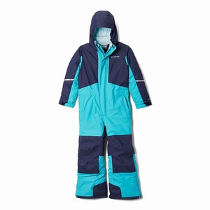 Columbia Buga II™ Snowsuit Flickor Marinblå/Blå (QSOLD9387)